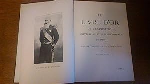 Le livre d'or de l'exposition Universelle et Internationale de 1905 - Tome 1