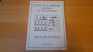 Arts militaires - L'encyclopédie Diderot et d'Alembert