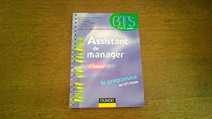 Assistant de manager - Le programme en 107 fiches