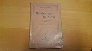 Mathématiques des Astres - Traité d'astrologie sphérique