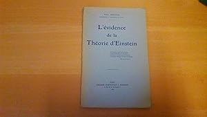 L'évidence de la théorie d?Einstein