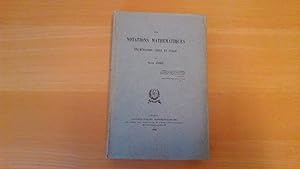 Des notations mathématiques - énnumérations, choix et usage