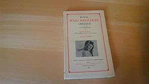 Manuel d'archéologie Grecque - La sculpture V index général des III et IV
