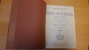 Bulletin officiel du Touring Club de Belgique - 1908 - 1909 - Reliure