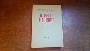 Le rapt de l'Europe - Une interprétation historique de notre temps