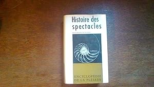 Histoire des spectacles