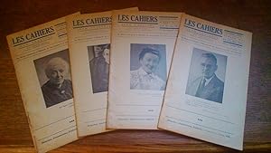 Les Cahiers Jean Tousseul - 4 volumes 1957