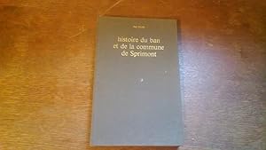 Histoire du ban et de la commune de Sprimont