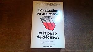 L'évaluation en éducation et la prise de décision