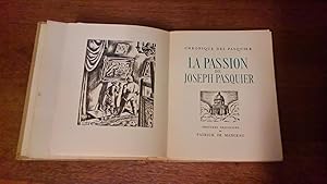 La passion de Joseph Pasquier