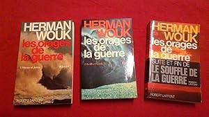 Les orages de la guerre - 3 Tomes