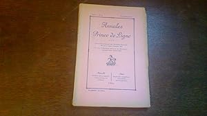 Annales Prince de Ligne - Tome V - n°20 - 1924