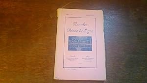 Annales Prince de Ligne - Tome 1 n° 4 - 1920