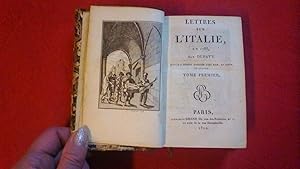 Lettres sur l' Italie en 1785 - 3 tomes en un volume