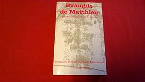 Evangile de Matthieu - Nouvelle édition revue et corrigée