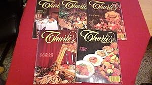 Thuriès Magazine - Revue cuisine - Année 1988 - 5 numéros (complet)