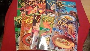 Thuriès Magazine - Revue cuisine - Année 1995 - 10 numéros (complet)