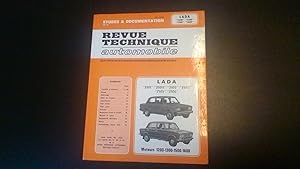 Revue technique automobile : Lada - Moteurs 1200 - 1300 - 1500 - 1600