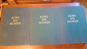 Echo du Monde - 3 Tomes