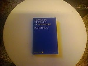 Manuel de l'infirmier en psychiatrie