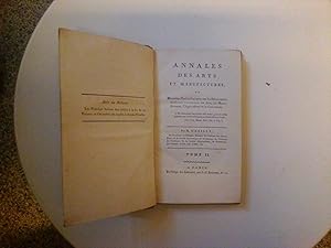 Annales des Arts et Manufactures ou Mémoires Technologiques sur les Découvertes modernes concerna...