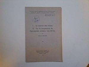 Le spectre des éclairs - Sur la température de l'atmosphère terrestre vers 100 km