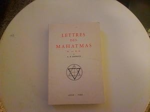 Lettres des Mahatmas M. et K.H. à A.P. Sinnett