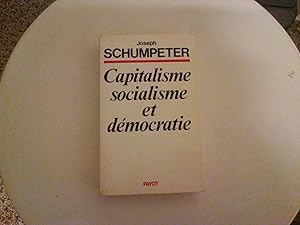 Capitalisme, socialisme et démocratie