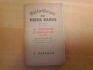 La Chronique scandaleuse de Paris - Chronique des mauvais lieux