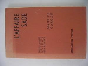 L'Affaire Sade - Contient Notamment Les Témoignages de: Georges Bataille, André Breton, Jean Coct...