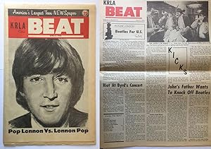 KRLA Beat April 2 1966 Pop Lennon vs. Lennon Pop (John Lennon)