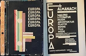 Europa Almanach 1925 (Malerei, Literatur, Musik, Architektur, Plastik, Buhne, Film, Mode)