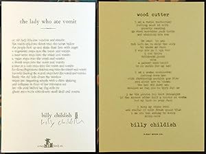 The Lady Who Ate Vomit & Wood Cutter Broadsides (X-Ray Book Co)