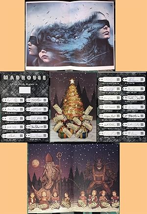 Dark Regions Press Bird Box print and random signature sheets BUNDLE (30+ signatures)