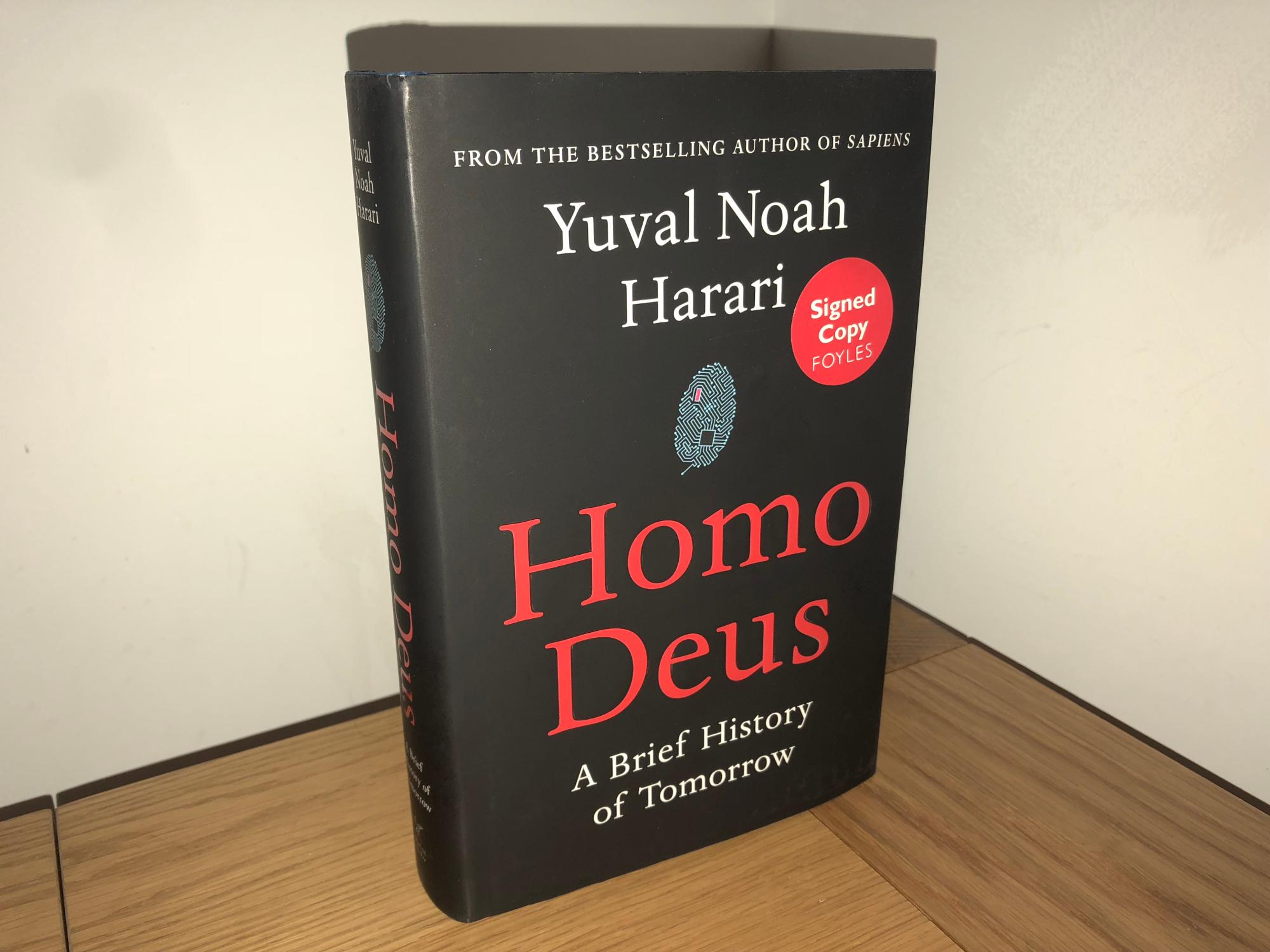 Homo Deus By Yuval Noah Harari Harvill Secker Hardcover - 