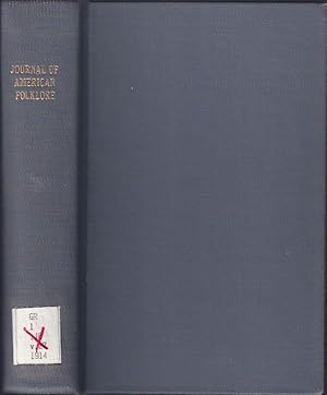 The Journal of American Folklore, Volume XXVII, 1914