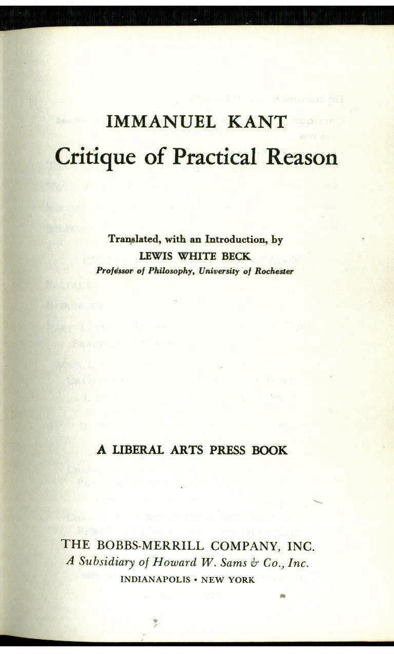 immanuel kant critique of pure reason immanuel kant critique of pure reason