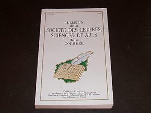 Bulletin de la société des lettres, sciences et arts de la Corrèze