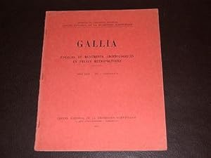 Gallia. Fouilles et monuments archéologiques en france métropolitaine. Tome XXIX Fascicule 2. 1971