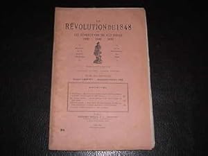 La révolution De 1848 et Les Révolutions Du XIXe Siècle. Tome 17ème - Numéro 94 - Septembre/Octob...