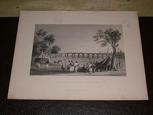 GRAVURE 1837. CAMP OF IBRAHIM PASHA NEAR ADANA