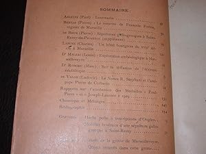 Provincia. Revue trimestrielle d'histoire et d'archéologie provençales. Tome XI, Année 1931 (1er ...