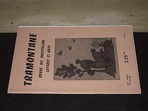 Tramontane, Revue du Roussillon Lettres et Arts