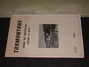 Tramontane, Revue du Roussillon Lettres et Arts