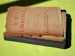 D.H. Lawrence, An unprofessional Study - Avec envoi