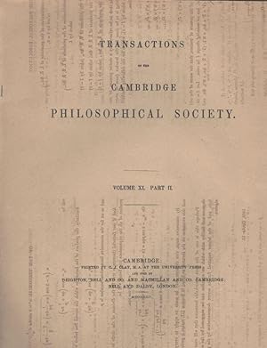 Of Propositions numerically definite. [Original Offprint]. By the late George Boole, Professor of...