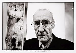 William S. Burroughs - photographed in London's October Gallery in 1990.