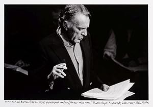 Richard Burton reading "Under Milkwood" - Haymarket - Theatre Royal - London, 1982.