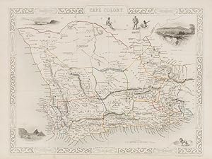 Cape Colony with Clan William, Little Namaqua Land, Tulbagh or Karoo, Stellenbosch, The Cape, Zwe...