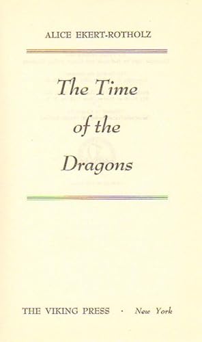 The Time of the Dragons.